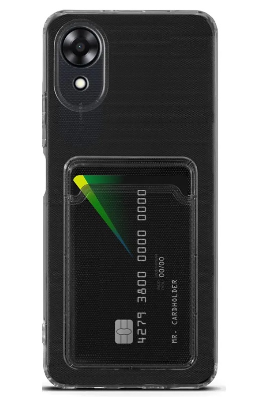 

Чехол-накладка Mariso POKET с карманом для карт для Samsung Galaxy S23+ SM-S916 прозрачный