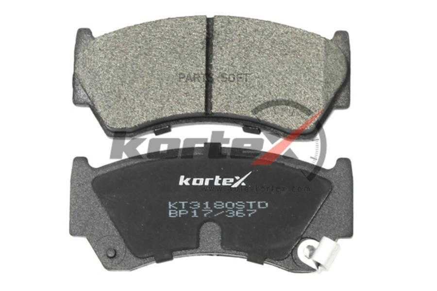 

Колодки Торм. Nissan Almera N15 Перед.К-Т Kt3180std KORTEX арт. KT3180STD