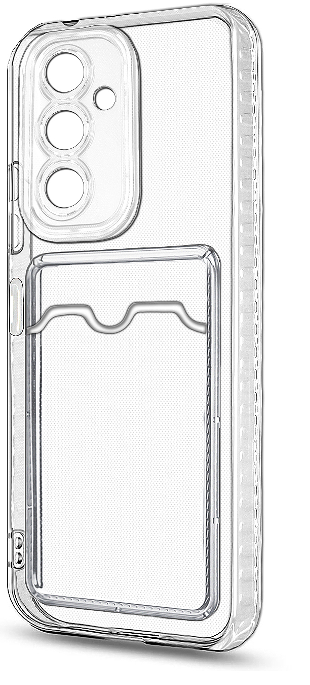 

Чехол-накладка Mariso POKET с карманом для карт для Samsung Galaxy A34 5G прозрачный