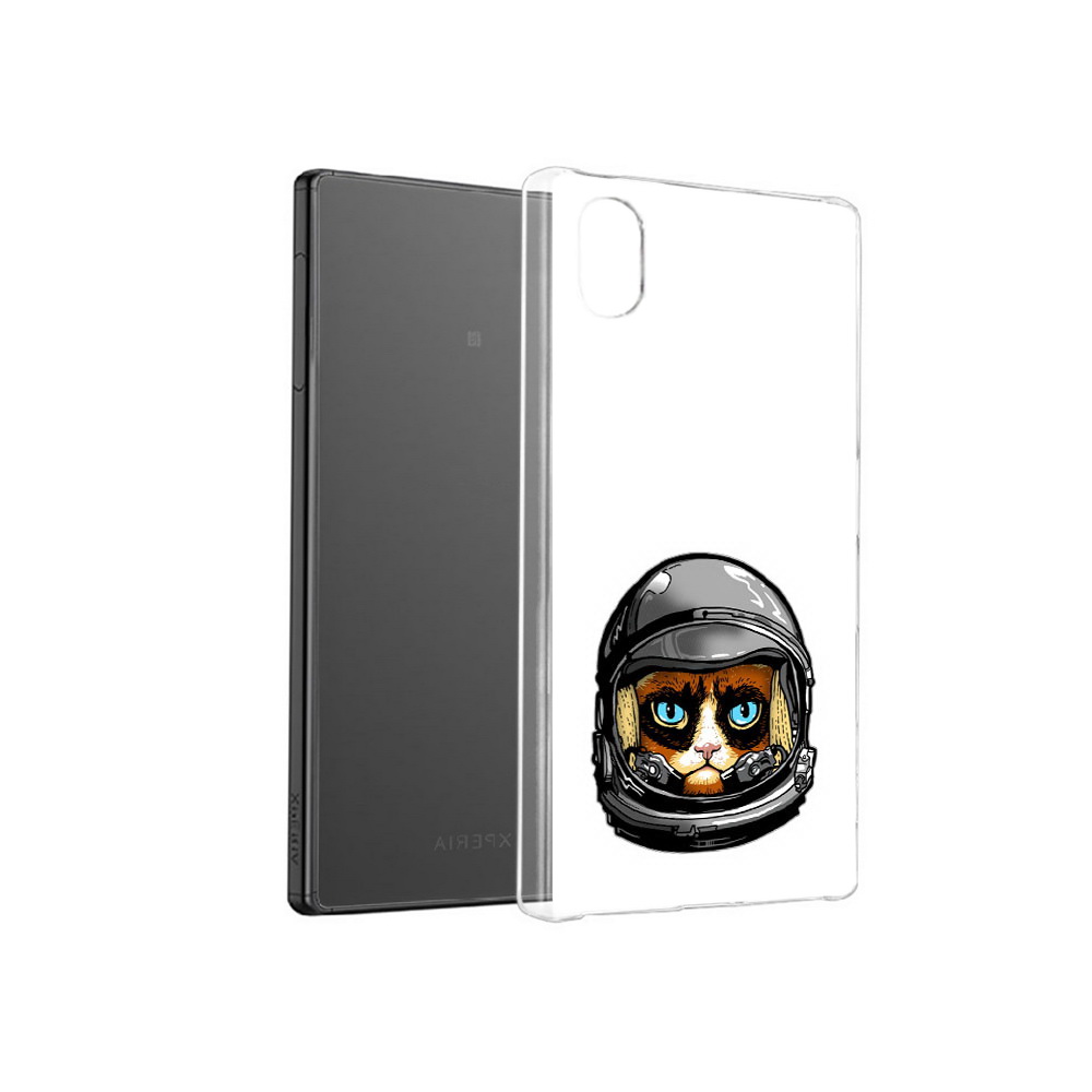 

Чехол MyPads Tocco для Sony Xperia X кот космонавт, Прозрачный, Tocco