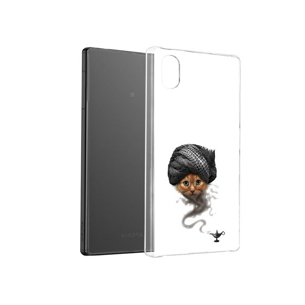 

Чехол MyPads Tocco для Sony Xperia X кот джин, Прозрачный, Tocco