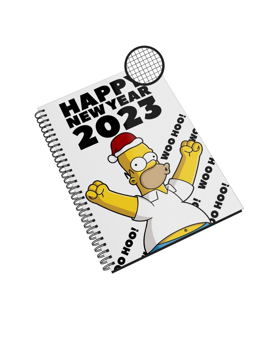 

Блокнот Каждому Своё "The Simpsons/Симпсоны/2023" NP-NY1-A4/2 A4 48л в клетку, NP-NY1-A4/2
