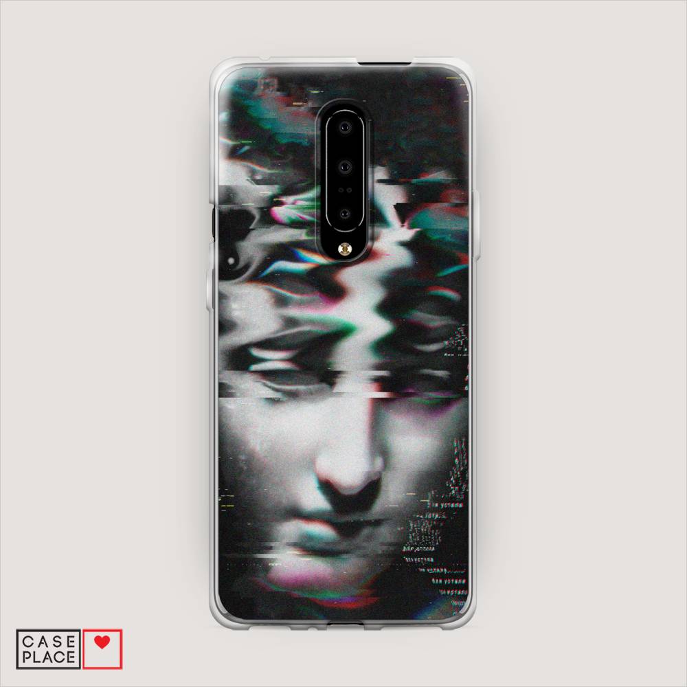 

Чехол Awog на OnePlus 7 Pro / ВанПлас 7 Pro "Glitch Art", Серый, 150850-9