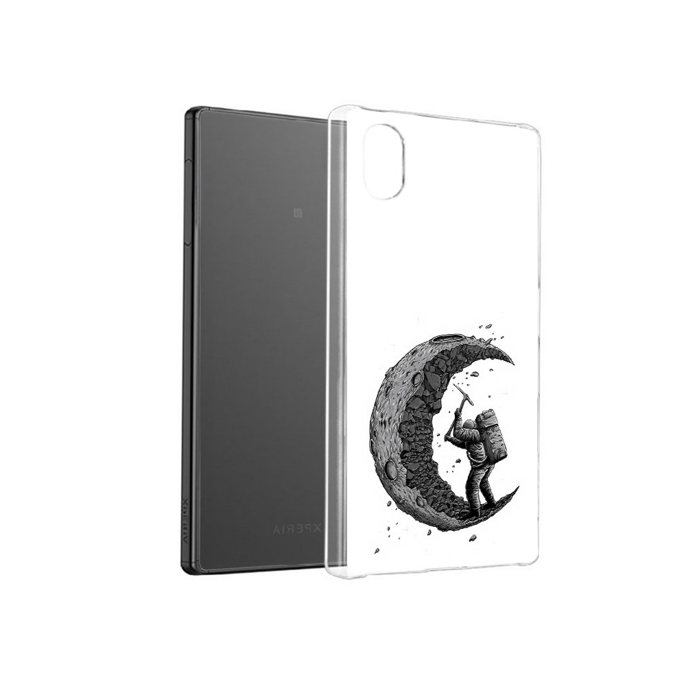 

Чехол MyPads Tocco для Sony Xperia X камненная луна, Прозрачный, Tocco