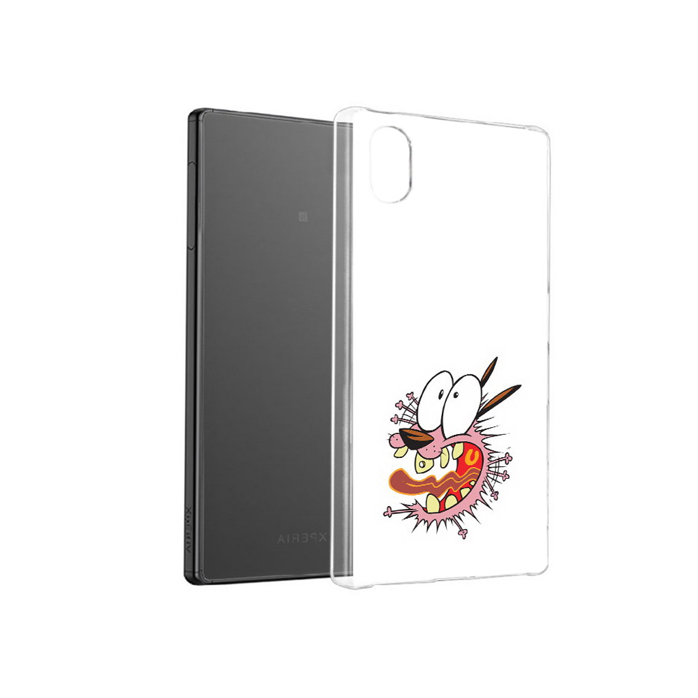 

Чехол MyPads Tocco для Sony Xperia X испуганный бобик, Прозрачный, Tocco