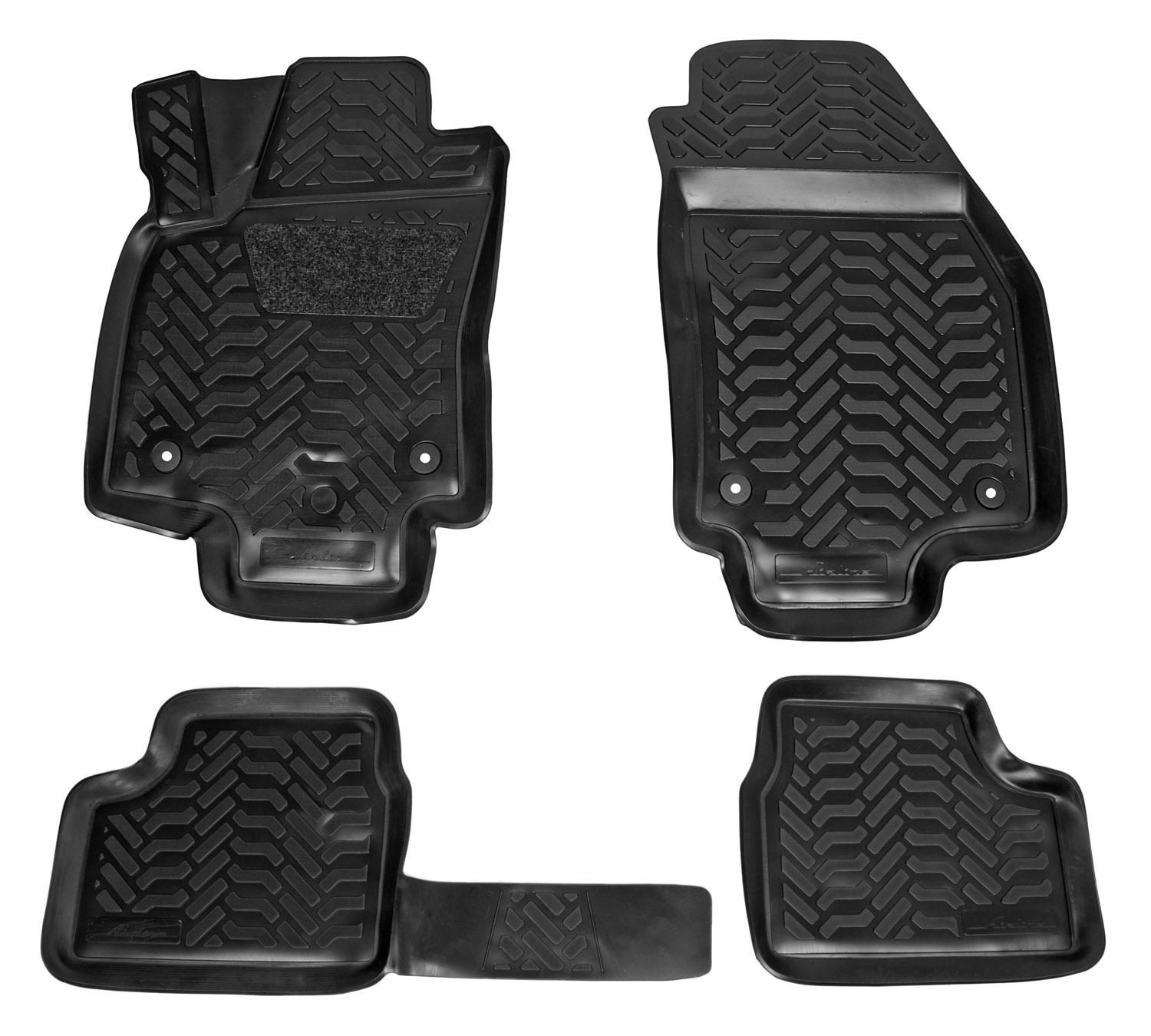 фото Ковры для opel astra family 5 шт., выс.борт, полимер. airline acm-ps-84