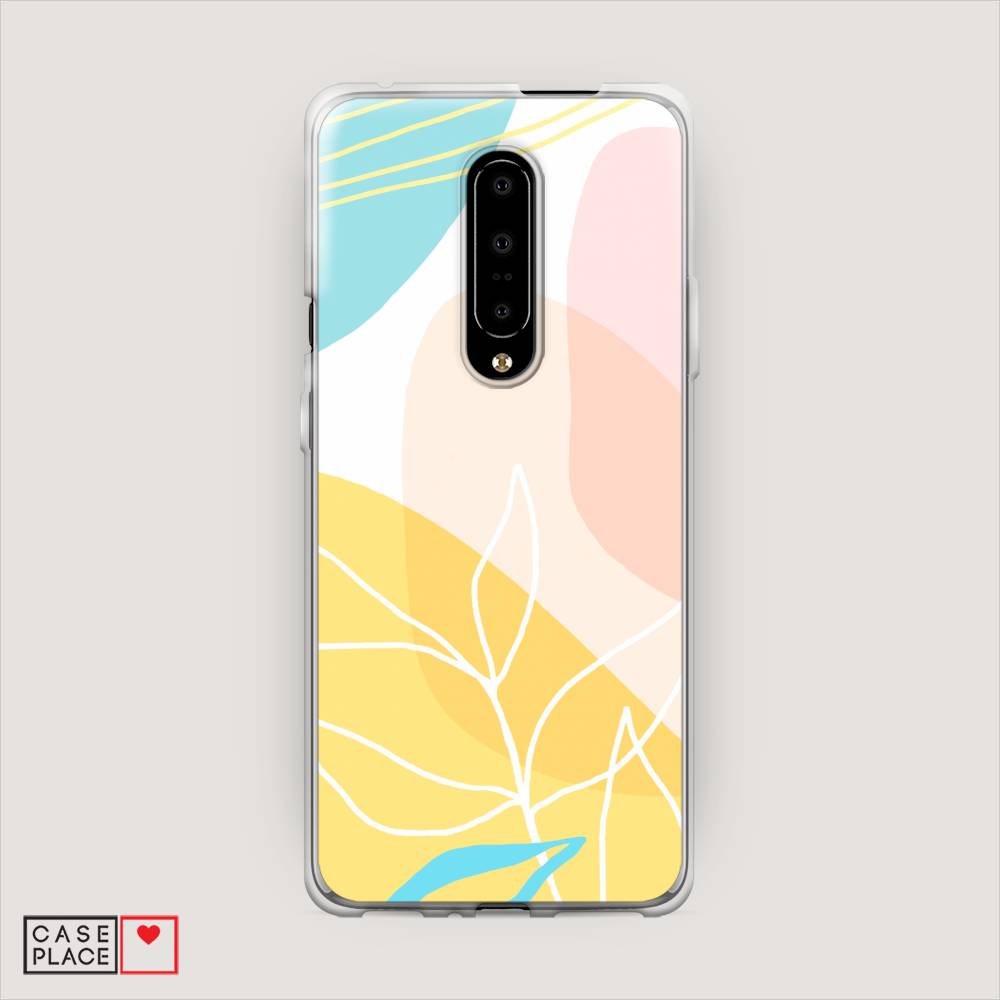 

Чехол Awog на OnePlus 7 Pro / ВанПлас 7 Pro "Летнее настроение", Желтый;голубой;розовый, 150850-10