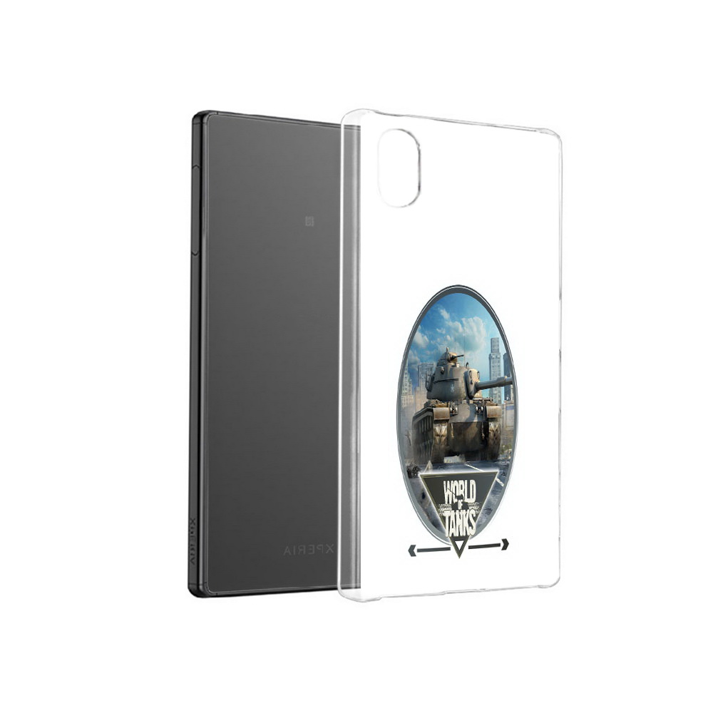 

Чехол MyPads Tocco для Sony Xperia X игра с танками, Прозрачный, Tocco