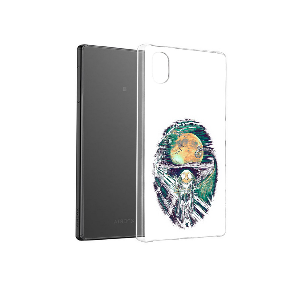 

Чехол MyPads Tocco для Sony Xperia X зубастое существо абстракция, Прозрачный, Tocco