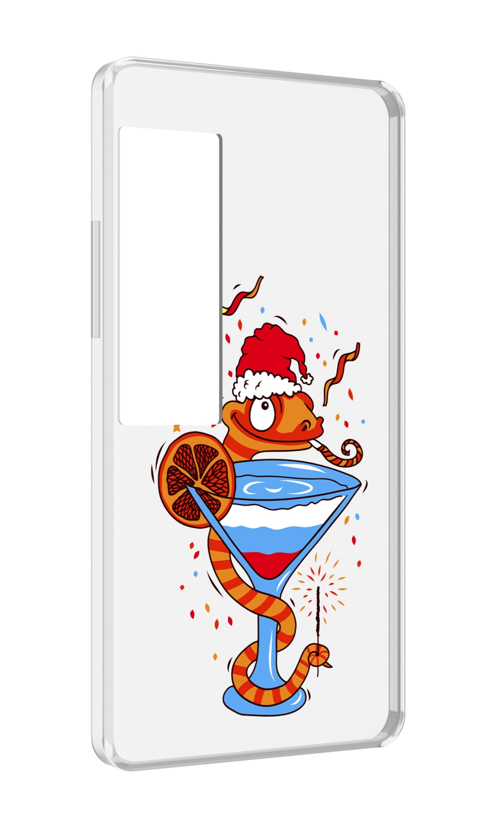 

Чехол MyPads змейка для Meizu Pro 7 Plus, Прозрачный, Tocco