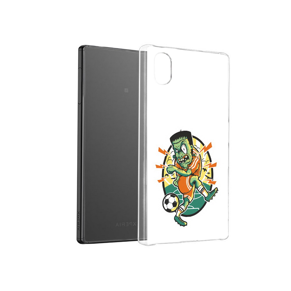 

Чехол MyPads Tocco для Sony Xperia X зомби футболист, Прозрачный, Tocco