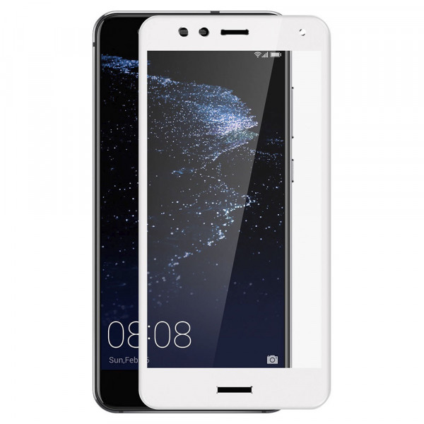 Защитное стекло 5D Full Cover для Huawei P10 Lite (Белый)