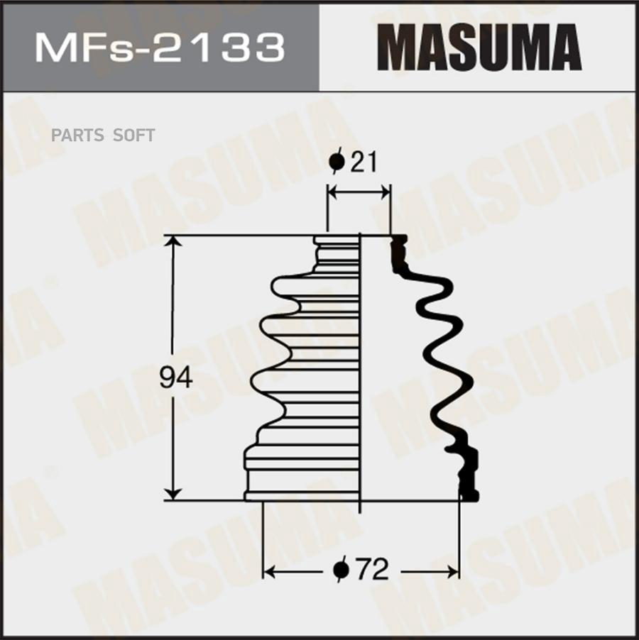

MASUMA MFS-2133 Пыльник ШРУСа