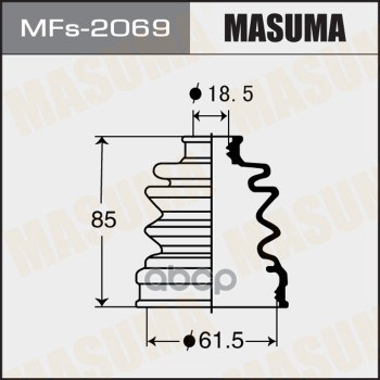 

MASUMA MFS-2069 Пыльник ШРУСа пер.внутр.