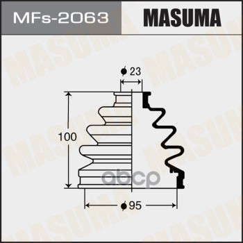 

MASUMA MFS-2063 Пыльник ШРУСа пер. наруж.