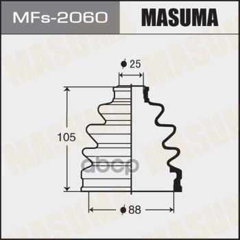 

MASUMA MFS-2060 Пыльник ШРУСа пер. наруж.