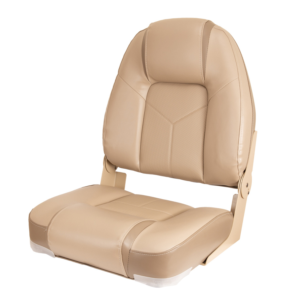 Баджер Кресло Premium High Back Boat Seat - Коричневый/Тан