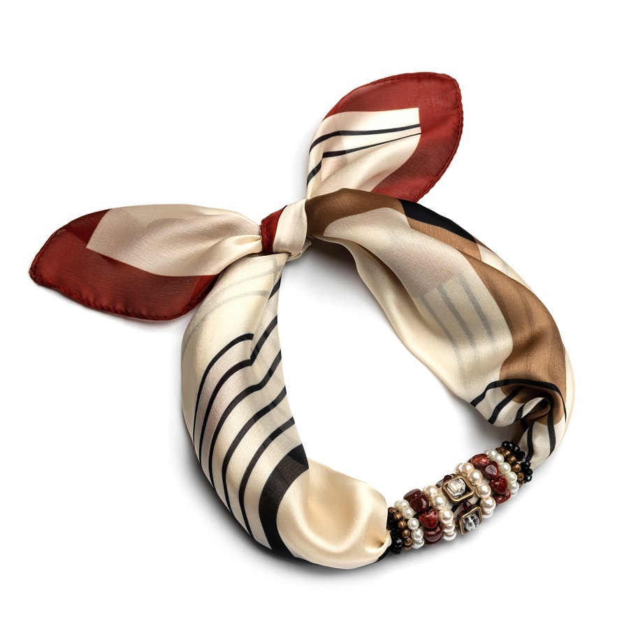 

Платок женский FOXTROT 002262 абрикосовый, 55x55 см, Бежевый, 002262