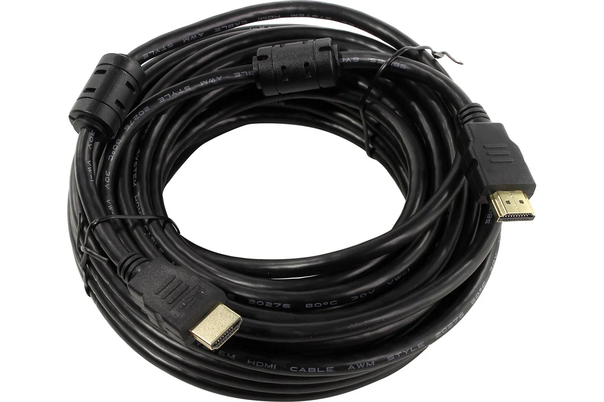 

HDMI кабель 5bites APC-200-150F, Чёрный, 5bites APC-200-150F кабель HDMI / M-M / V2.0 / 4K / HIGH SPEED / ETHERNET / 3D / FERRITES / 15M