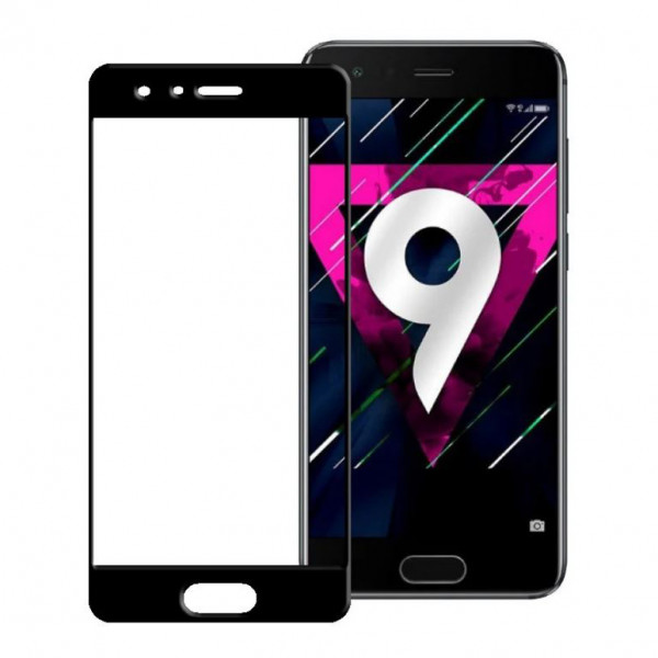 

Защитное стекло 5D Full Cover для Huawei Honor 9 (Черный)
