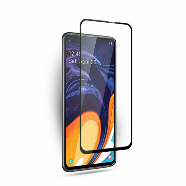 

Защитное стекло 5D Full Cover для Samsung Galaxy A60 (A606F) (Черное)