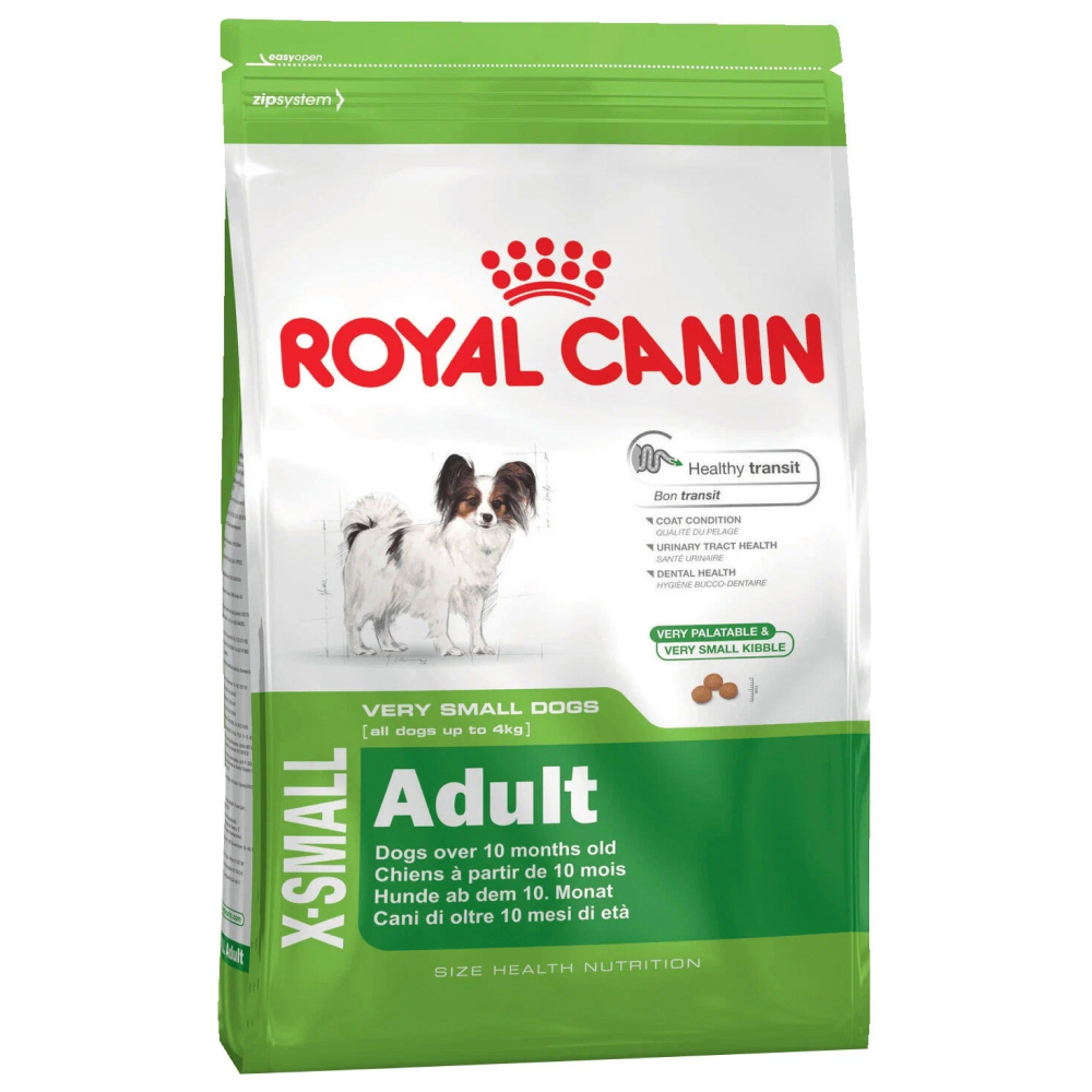 

Сухой корм для собак ROYAL CANIN Adult X - Small, рис, птица, 1,5кг, Adult X - Small