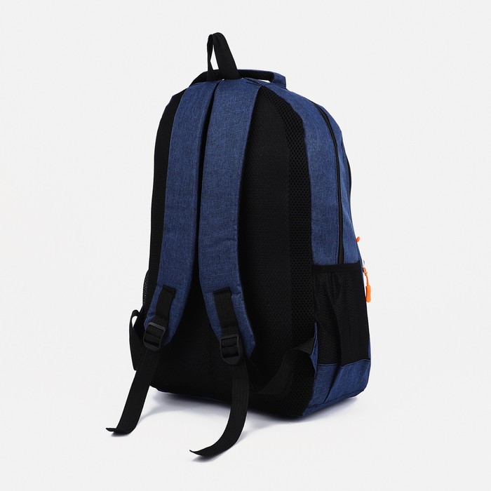 

Рюкзак мужской NoBrand синий, 27,5х13х44 см