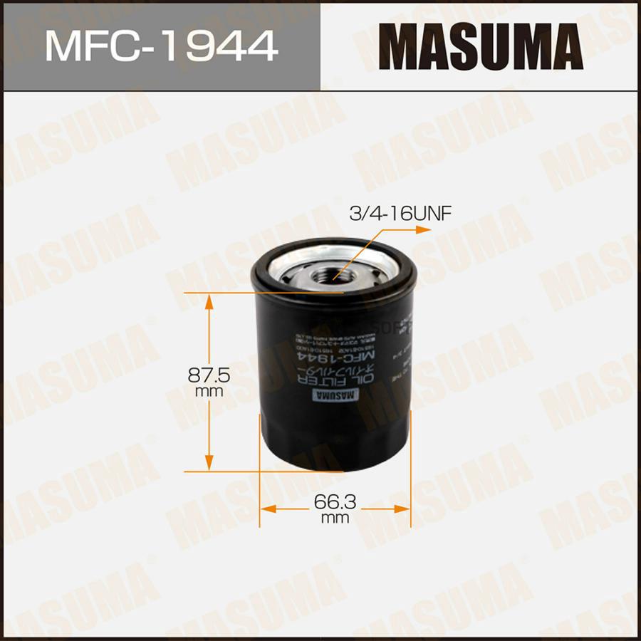 

MASUMA MFC1944 Фильтр масл.SUZUKI GRAND VITARA 05= , JIMNY 98=