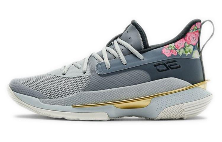 

Кроссовки унисекс Under Armour Curry 7 7 Floral Chinese New Year (2020) серые 44.5 EU, Серый, Curry 7 7 Floral Chinese New Year (2020)