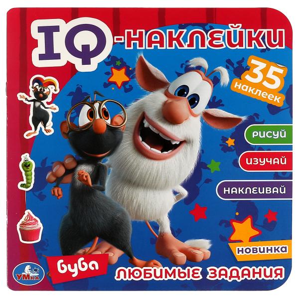 

Любимые задания IQ-наклейки Буба Умка 50 шт