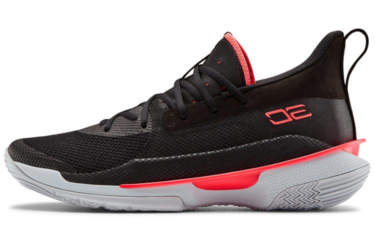 

Кроссовки унисекс Under Armour Curry 7 7 черные 43 EU, Черный, Curry 7 7