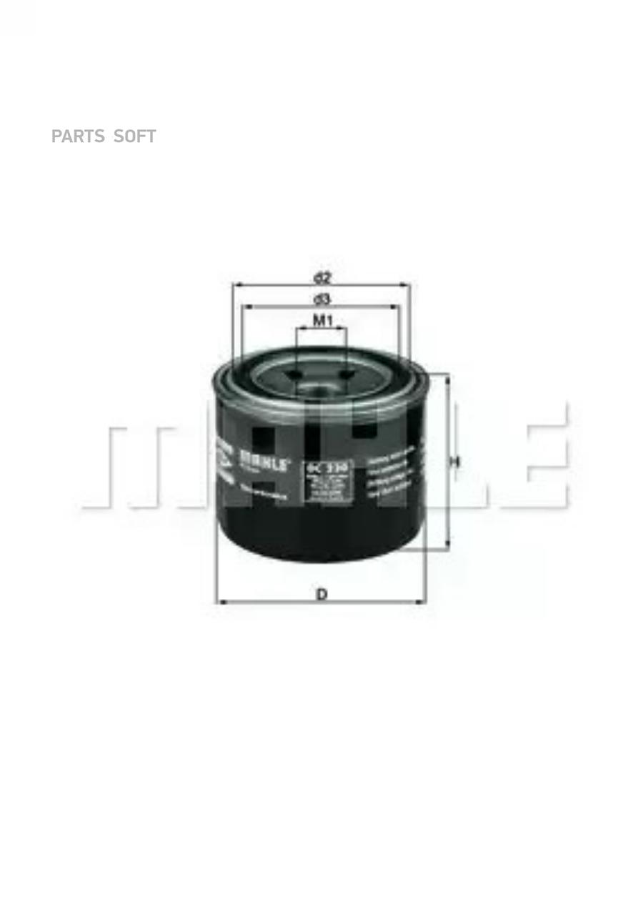 

Фильтр масляный Mahle/Knecht oc230, Фильтр масляный Mahle/Knecht oc230 Mahle/Knecht oc230