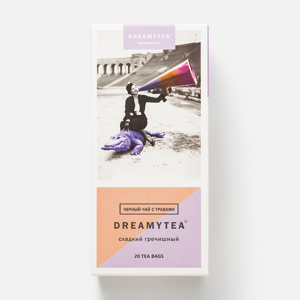 фото Чай травяной biopractika dreamytea сладкий гречишный, 20 пирамидок