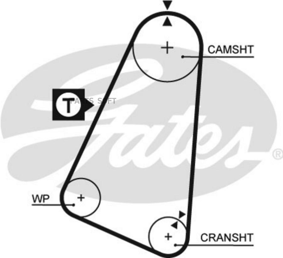 

Ремень ГРМ[104зуб,15mm] Gates 5030, Ремень ГРМ[104зуб,15mm] Gates 5030 Gates 5030