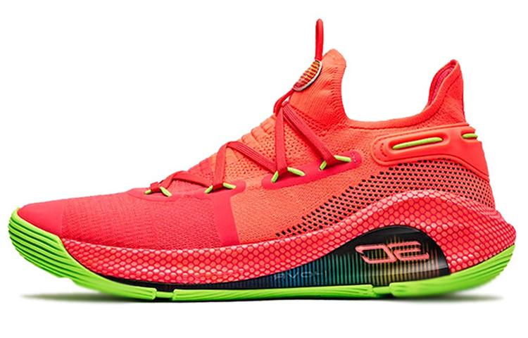 

Кроссовки унисекс Under Armour Curry 6 Roaracle 6 красные 45.5 EU, Красный, Curry 6 Roaracle 6