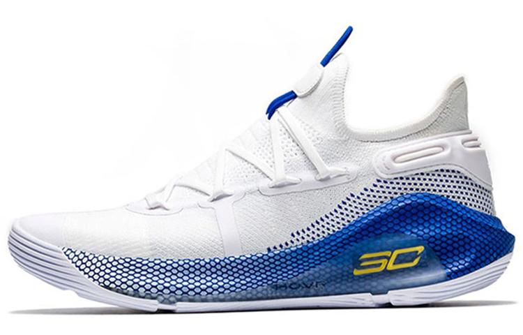 

Кроссовки унисекс Under Armour Curry 6 белые 45 EU, Белый, Curry 6