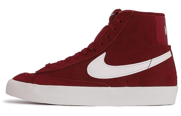 

Кеды унисекс Nike Blazer '77 бордовые 38.5 EU, Бордовый, Blazer '77