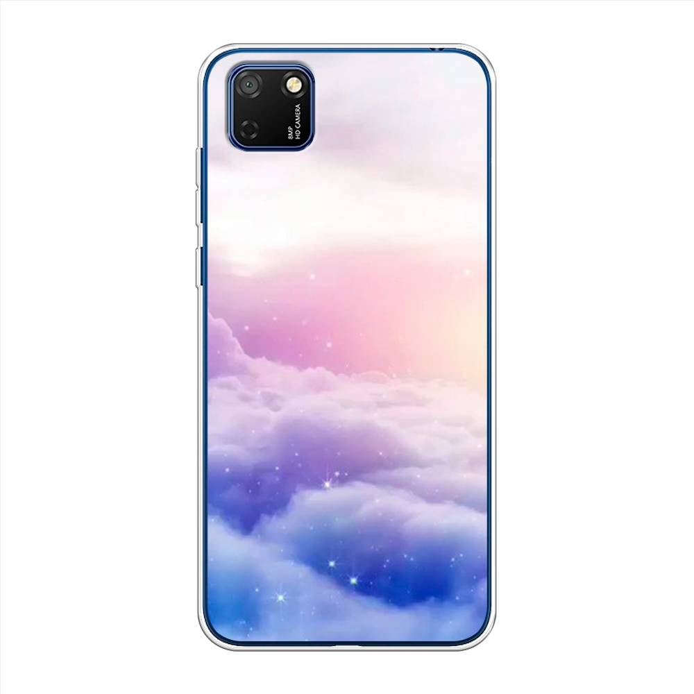 

Чехол на Honor 9S/Huawei Y5p "Небеса", Голубой;белый;розовый, 6102650-2