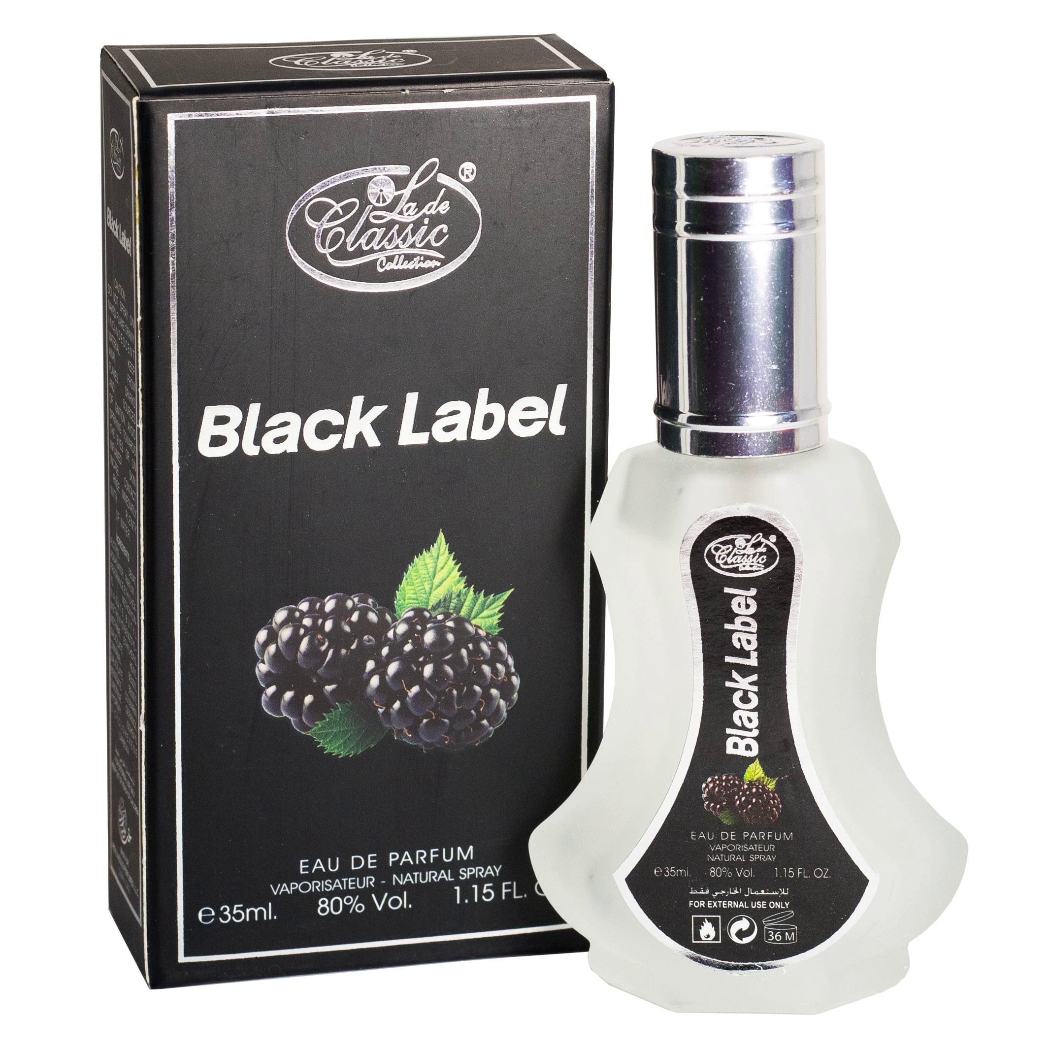 

Вода парфюмерная Al rehab унисекс Black Label 35 мл