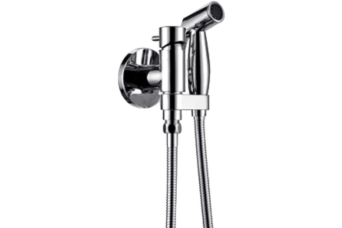 

Смеситель с гигиеническим душем Bravat Eler D9137CP-RUS, Серебристый