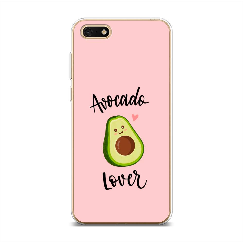 

Чехол на Huawei Honor 7A "Avocado lover", Розовый;зеленый, 65250-6