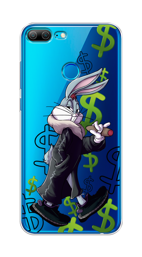 

Чехол на Honor 9 Lite "Rich Bugs Bunny", Зеленый;черный;голубой, 64250-6