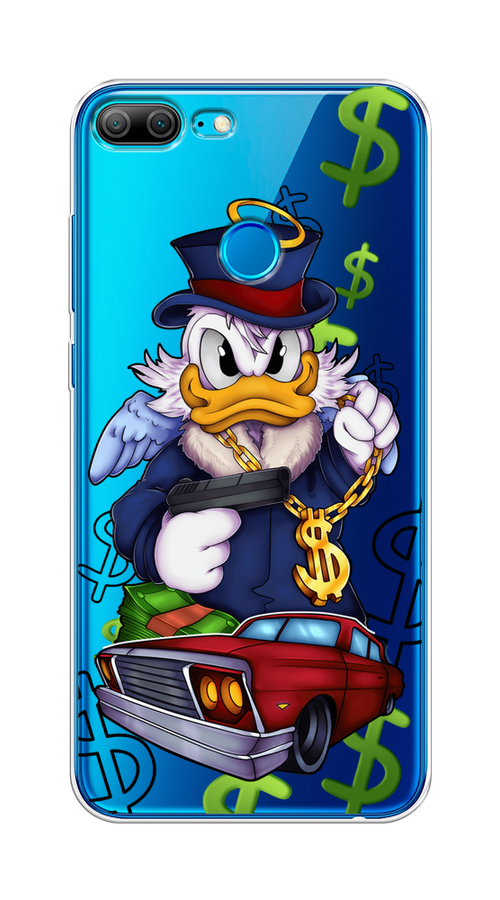 

Чехол на Honor 9 Lite "Scrooge McDuck with a Gold Chain", Красный;синий;белый, 64250-6