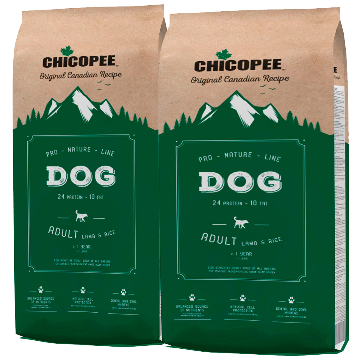 

CHICOPEE CHICOPEE PRO NATURE LINE ADULT LAMB & RICE для взрослых собак всех пород с ягненк