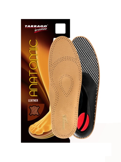 Стельки для обуви унисекс TARRAGO ANATOMIC 39
