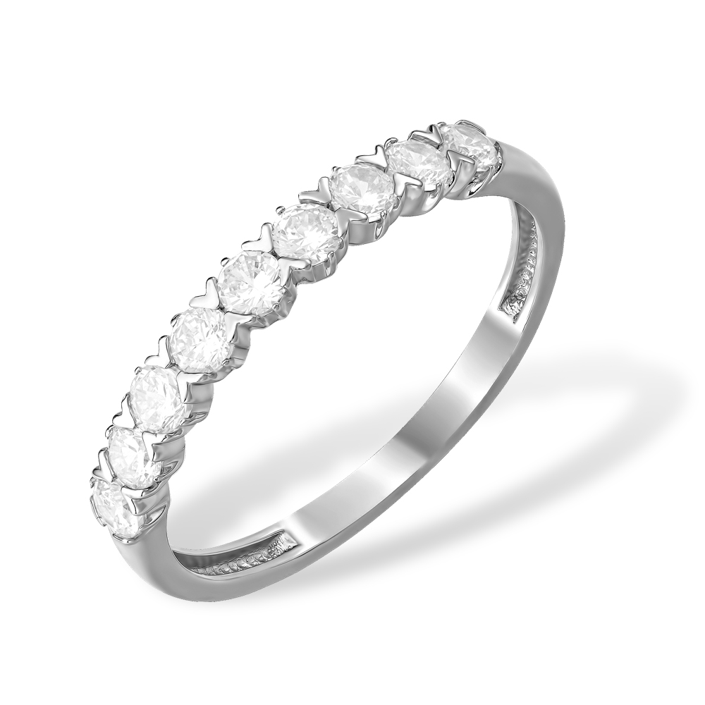 

Кольцо из серебра р. 16,5 ЯХОНТ Золотой 2698890, фианит, 2698890