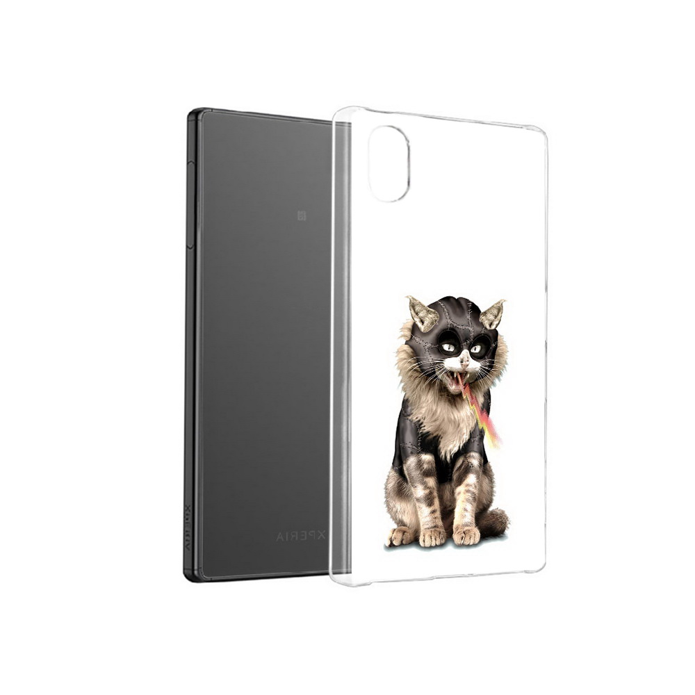 

Чехол MyPads Tocco для Sony Xperia X дьяволский кот, Прозрачный, Tocco