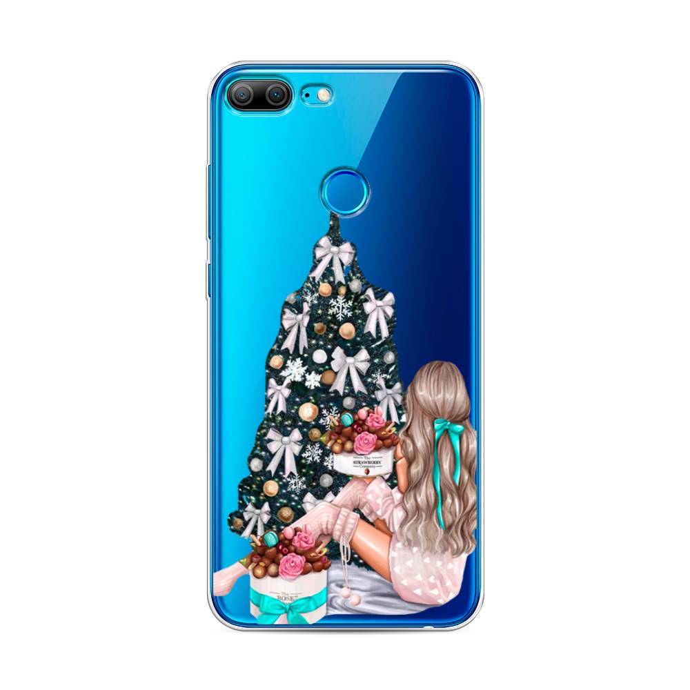

Чехол для Honor 9 Lite "New Year", Зеленый;бежевый;голубой, 64250-5