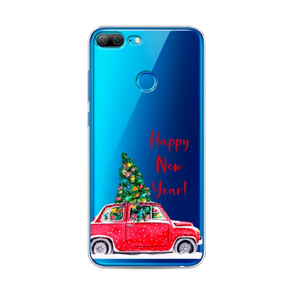 

Чехол для Honor 9 Lite "Happy New Year", Красный;зеленый, 64250-5