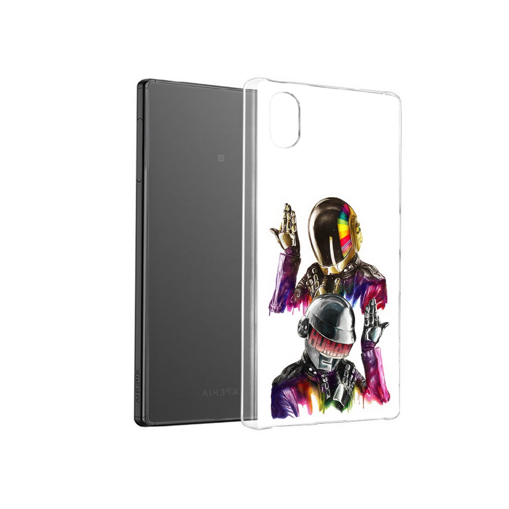 

Чехол MyPads Tocco для Sony Xperia X диско космонавты, Прозрачный, Tocco